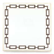 Ginori Catene Ebano Square Vide Poche  8.25"